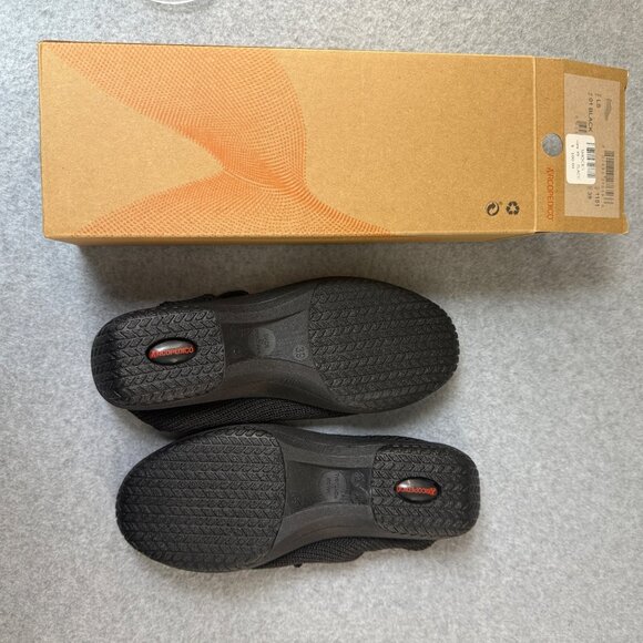 Arcopedico Black Knit Lace-Up Shocks Shoes Casual Sneakers Size 39 US 8 - 8.5 - Picture 8 of 14